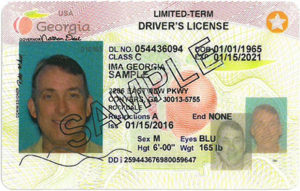 Driver License Georgia template free Driver License Georgia template free