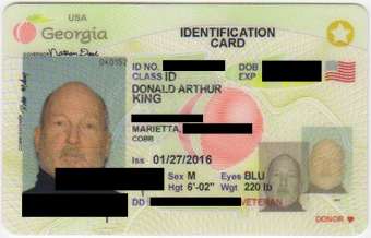 The Dustin Inman Society Blog No Real Id Act Gold Star On My 2016 Georgia Drivers License But I Got One On My Issued Same Day Official Georgia Id Card Dds