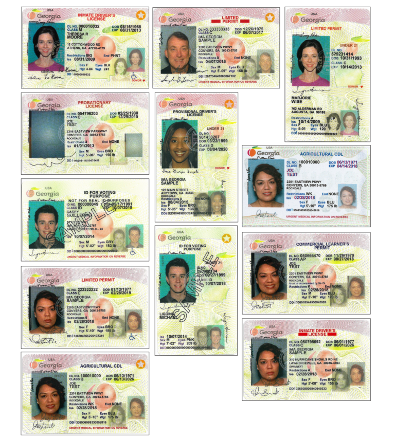The Dustin Inman Society Blog » Image samples of drivers licenses/ID ...