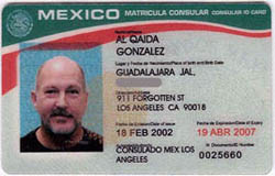A 'secure' Matricula Consular ID card
